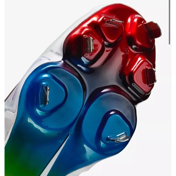 Nike Mens Force Zoom Trout 9 Pro Metal Baseball Cleats White Multicolor Size 13 - Picture 6 of 8